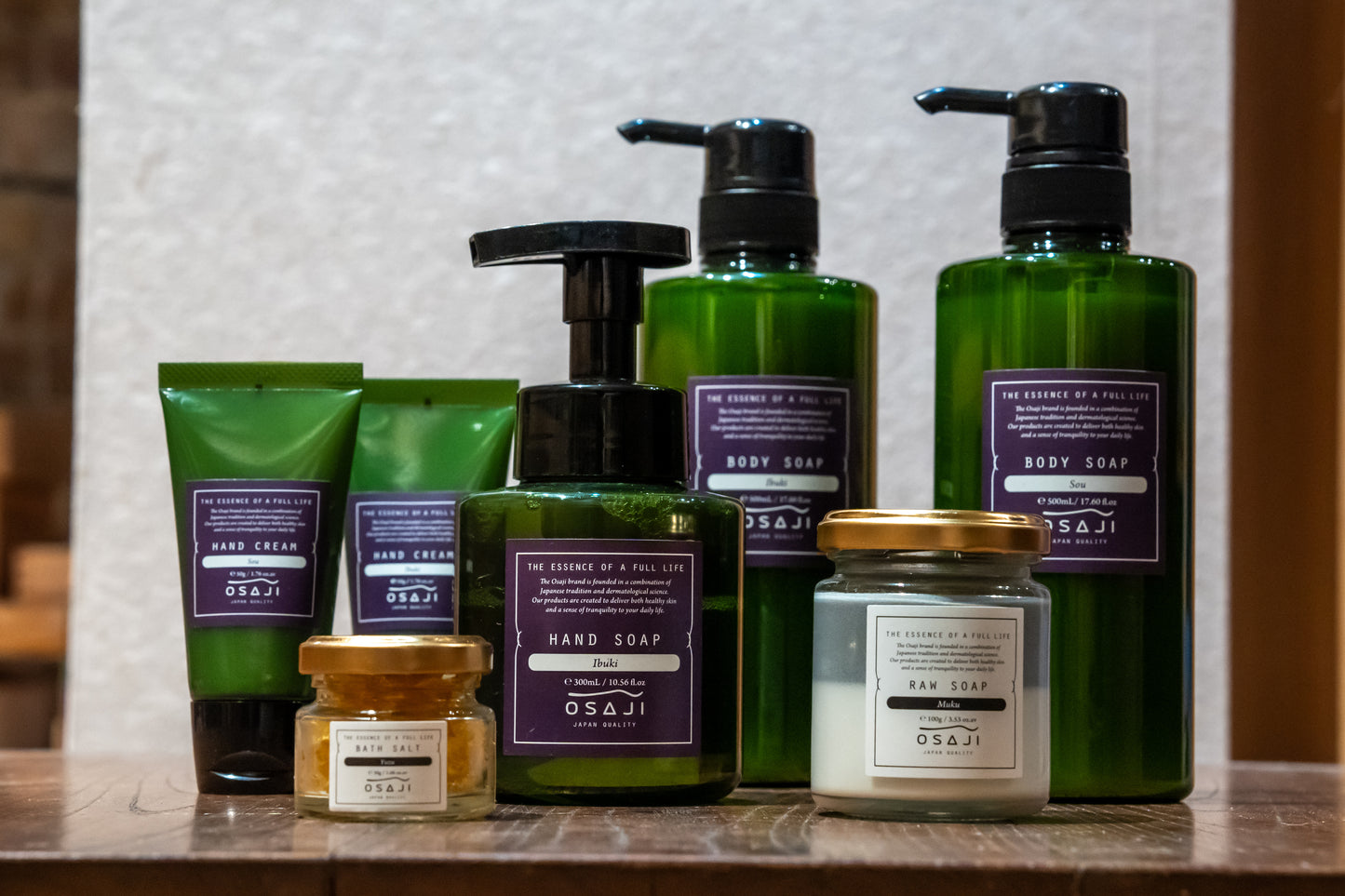 Body Soap | OSAJI Japan SimplyNative ibuki sou yuzupeeloil orangeoil