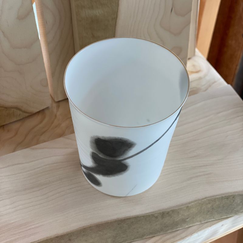 Eggshell Sho '書' Rocks Glass | Yamaheigama 'やま平窯' summer fall winter spring japan native simplynative