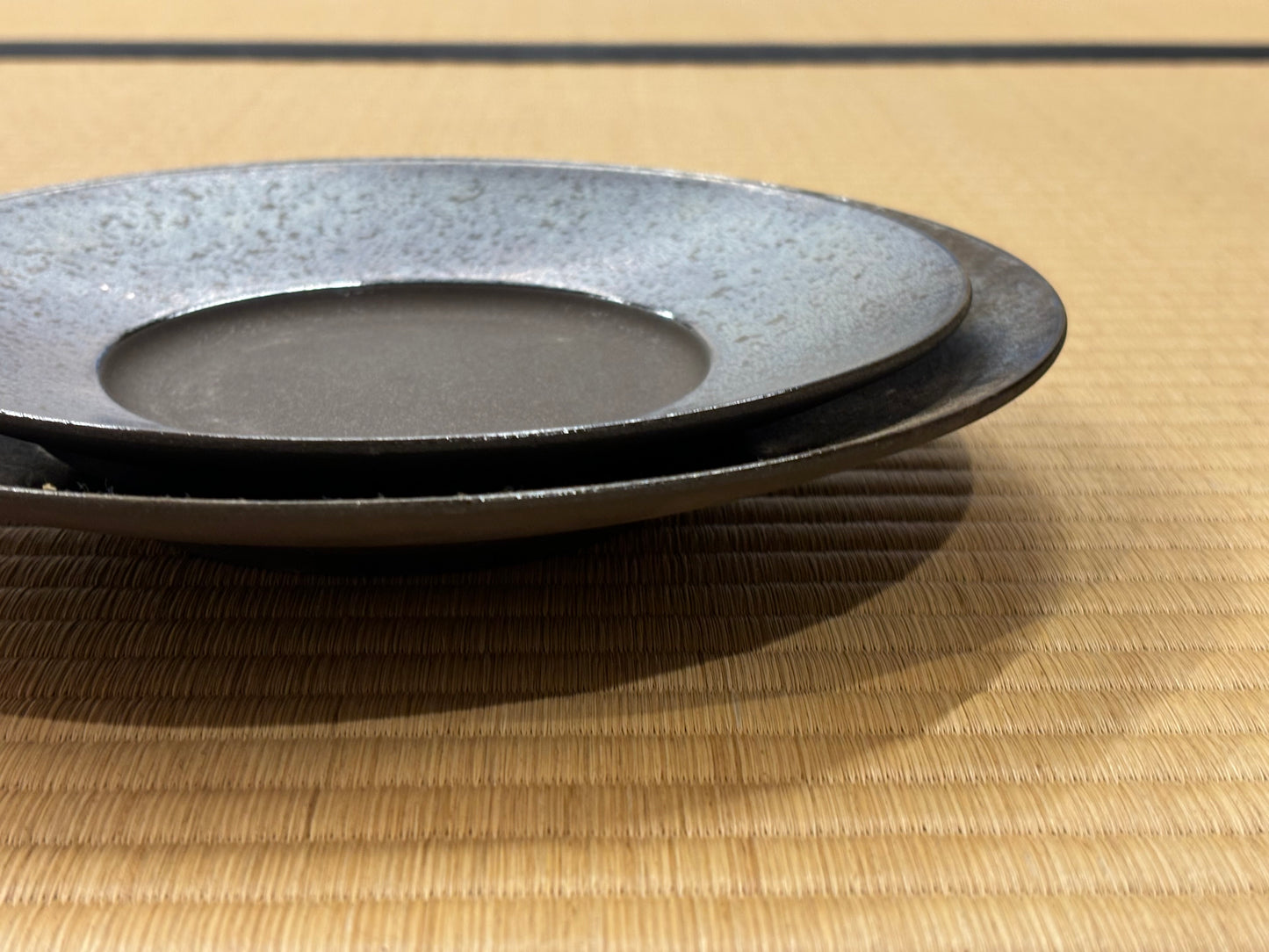 Bronze Bowl & Plate with Rim