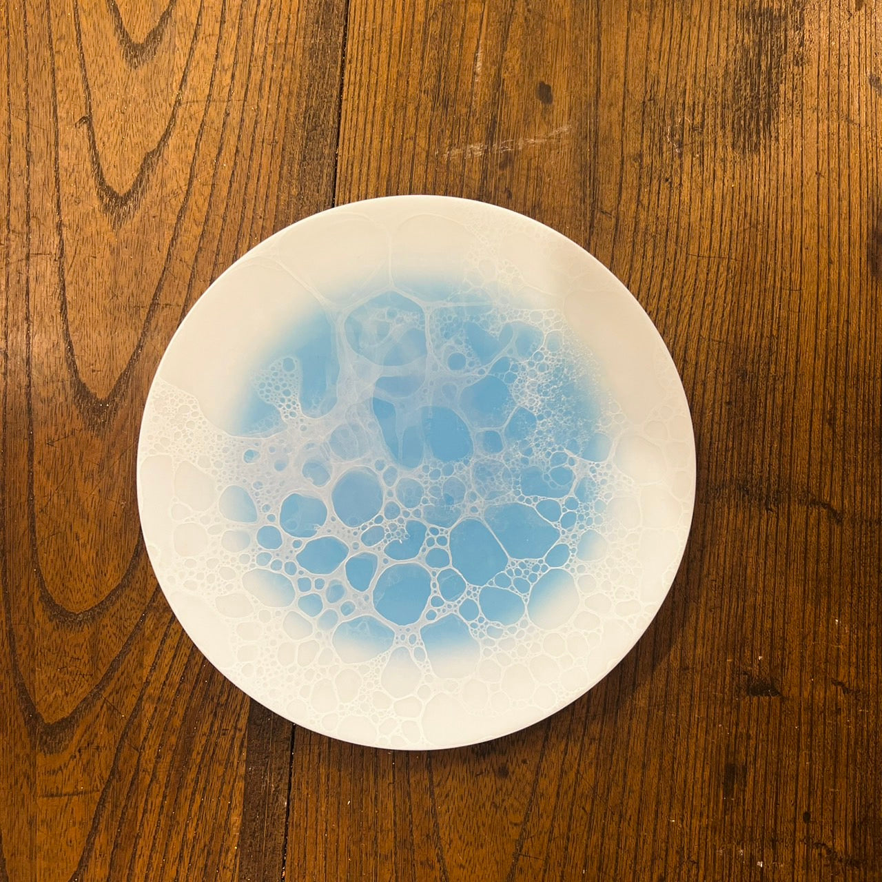 small large blue Awa Round Plate Yamaheigama simplynative native Japan