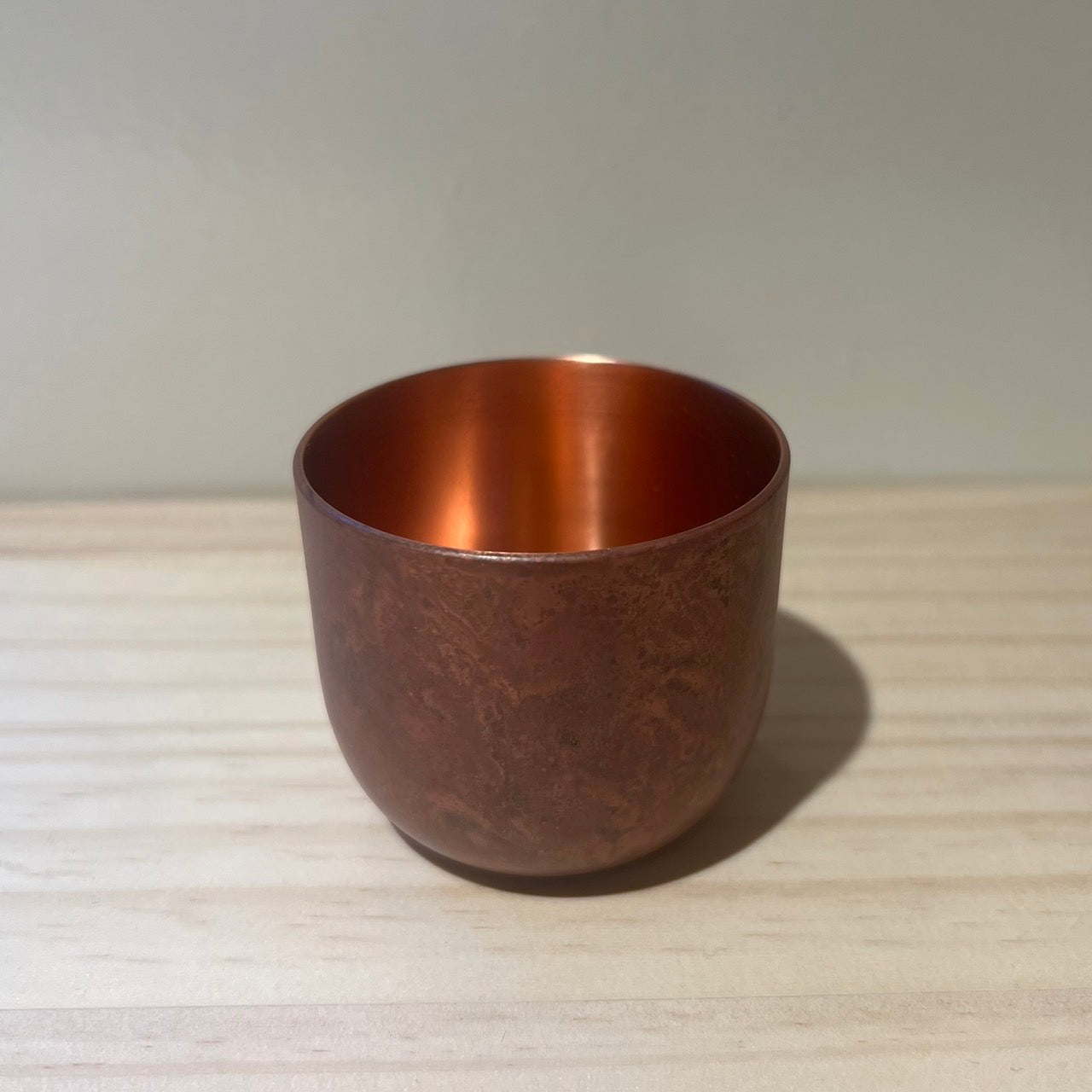 Copper Sake Cup | Momentum Factory Orii blue green peacock pink japan native simplnative