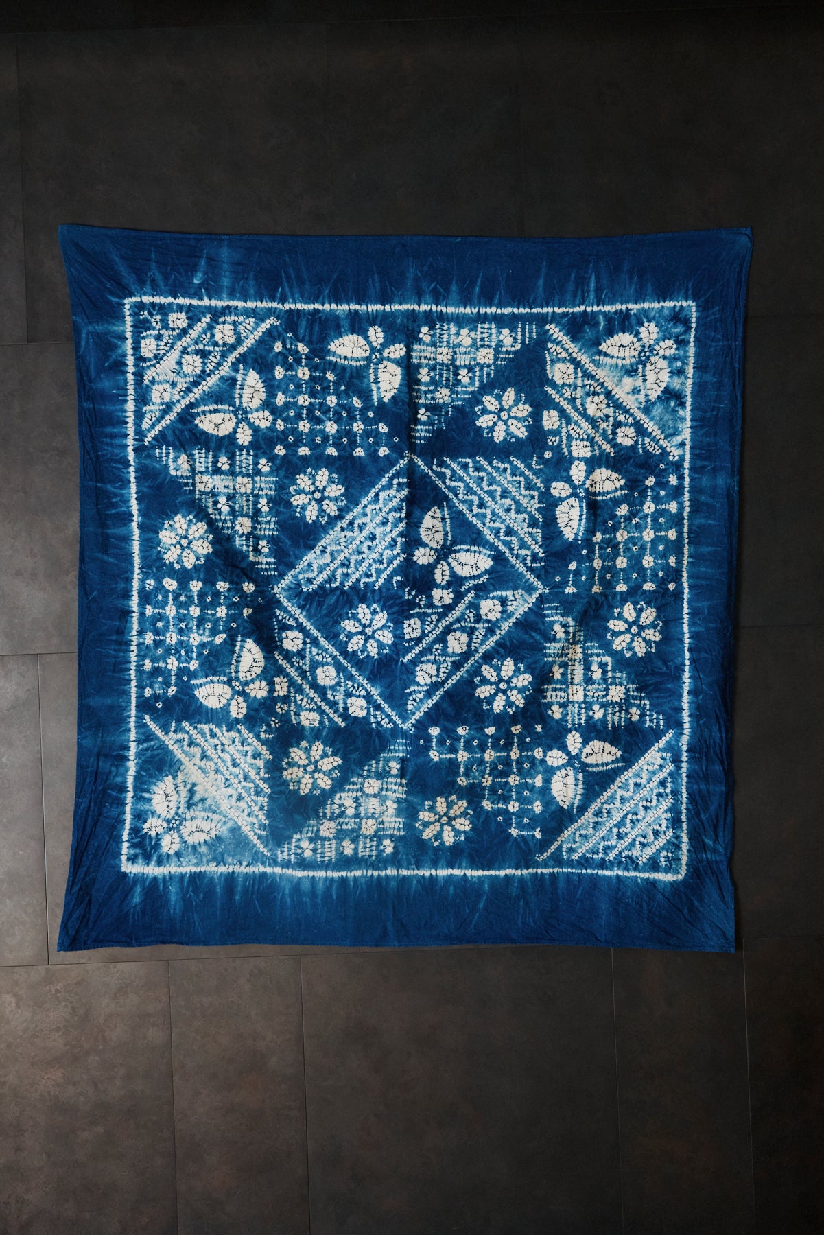 Indigo Dyed Furoshiki 藍染風呂敷
