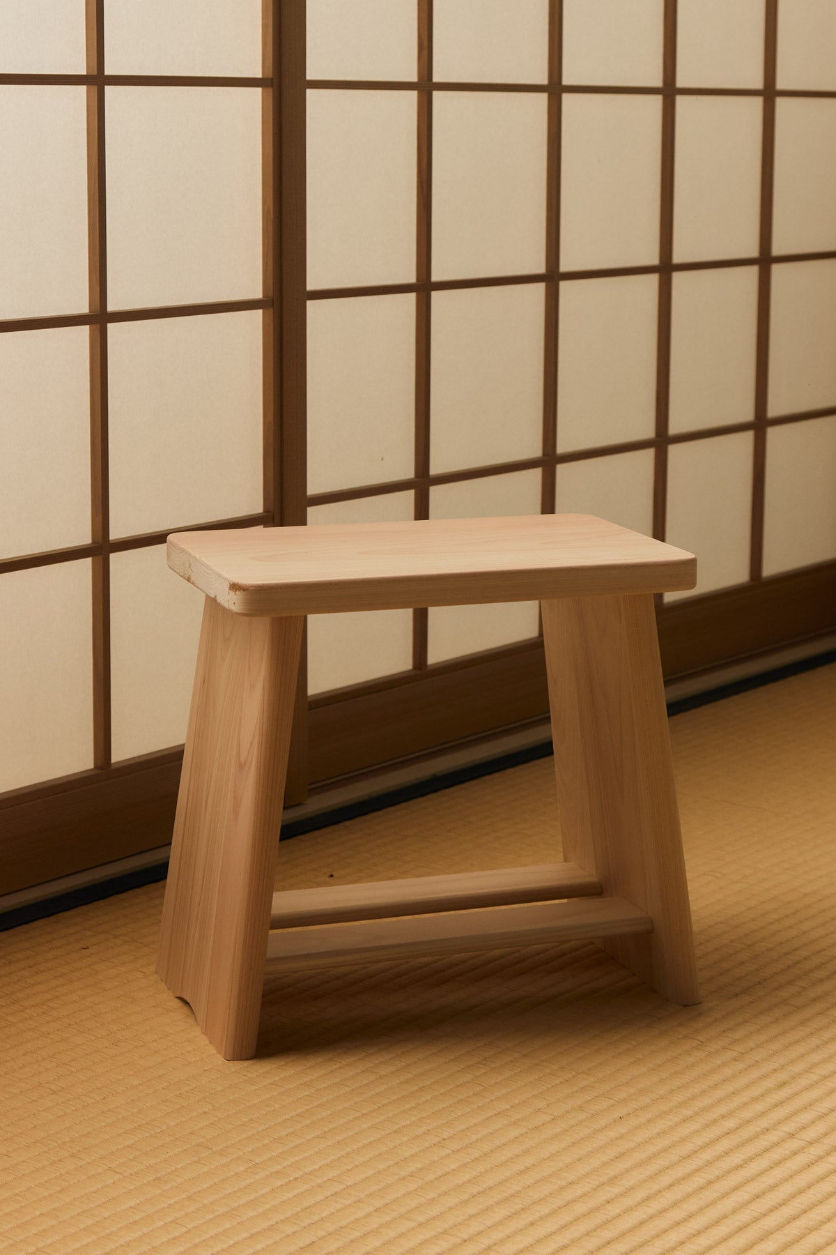 Hinoki Bath Stool