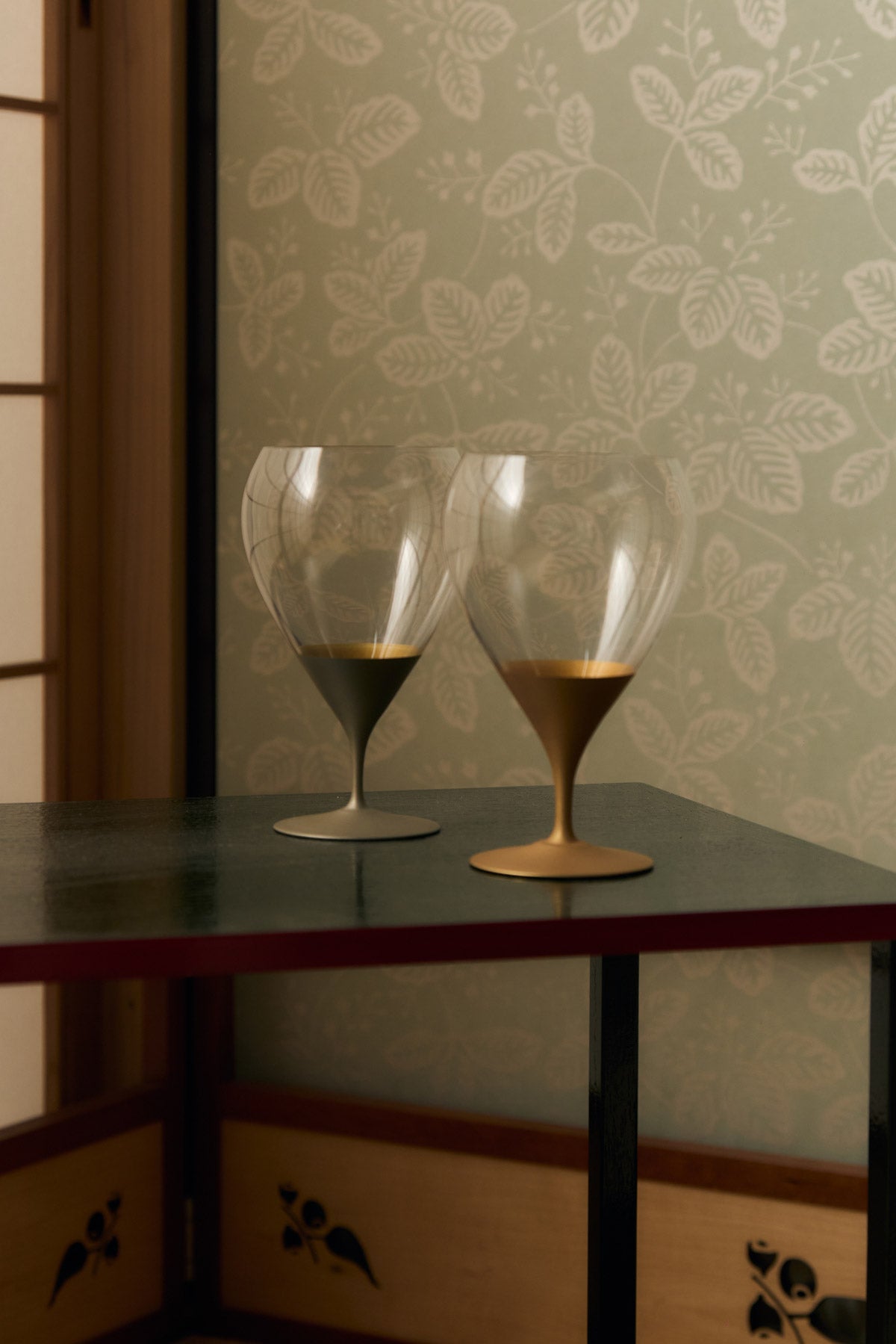 Lacquered Wine Glass