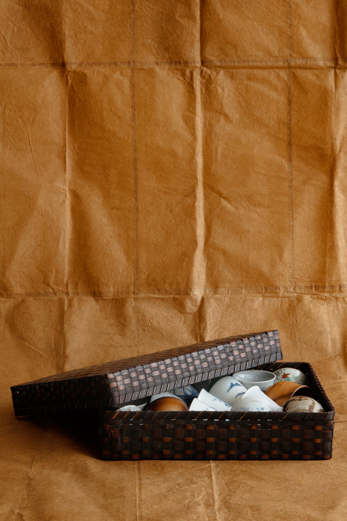 Lacquered Bamboo Case 竹の漆塗りケース