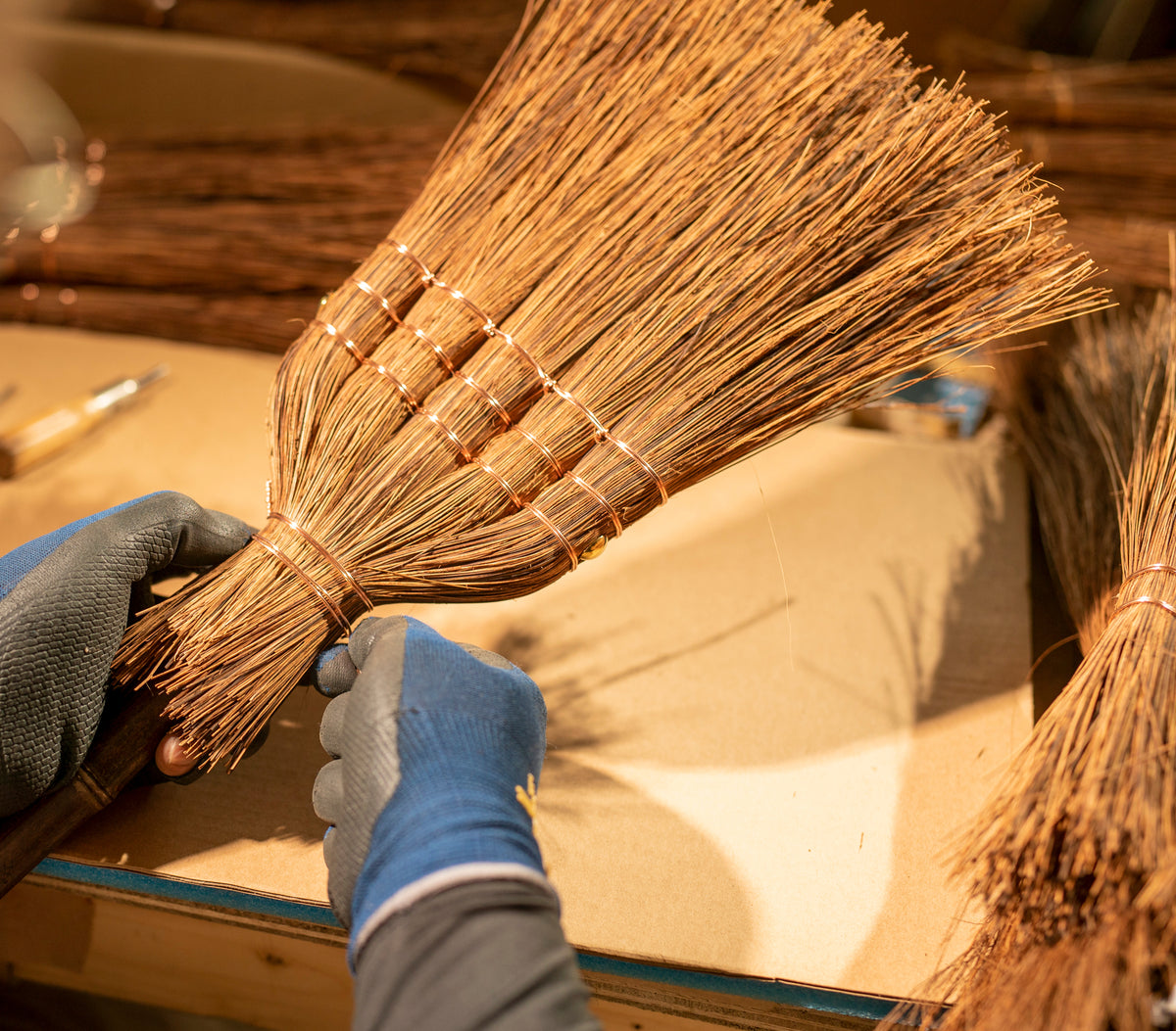 Long Handled Fern Broom