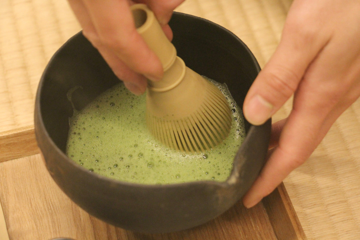 Resin Tea Whisk with Stand | 茶筅 Chasen