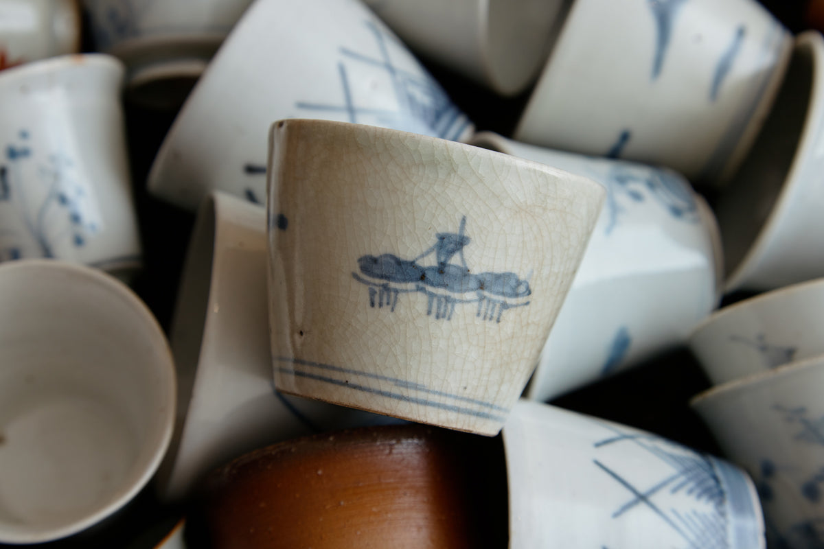 Antique Sake Cups