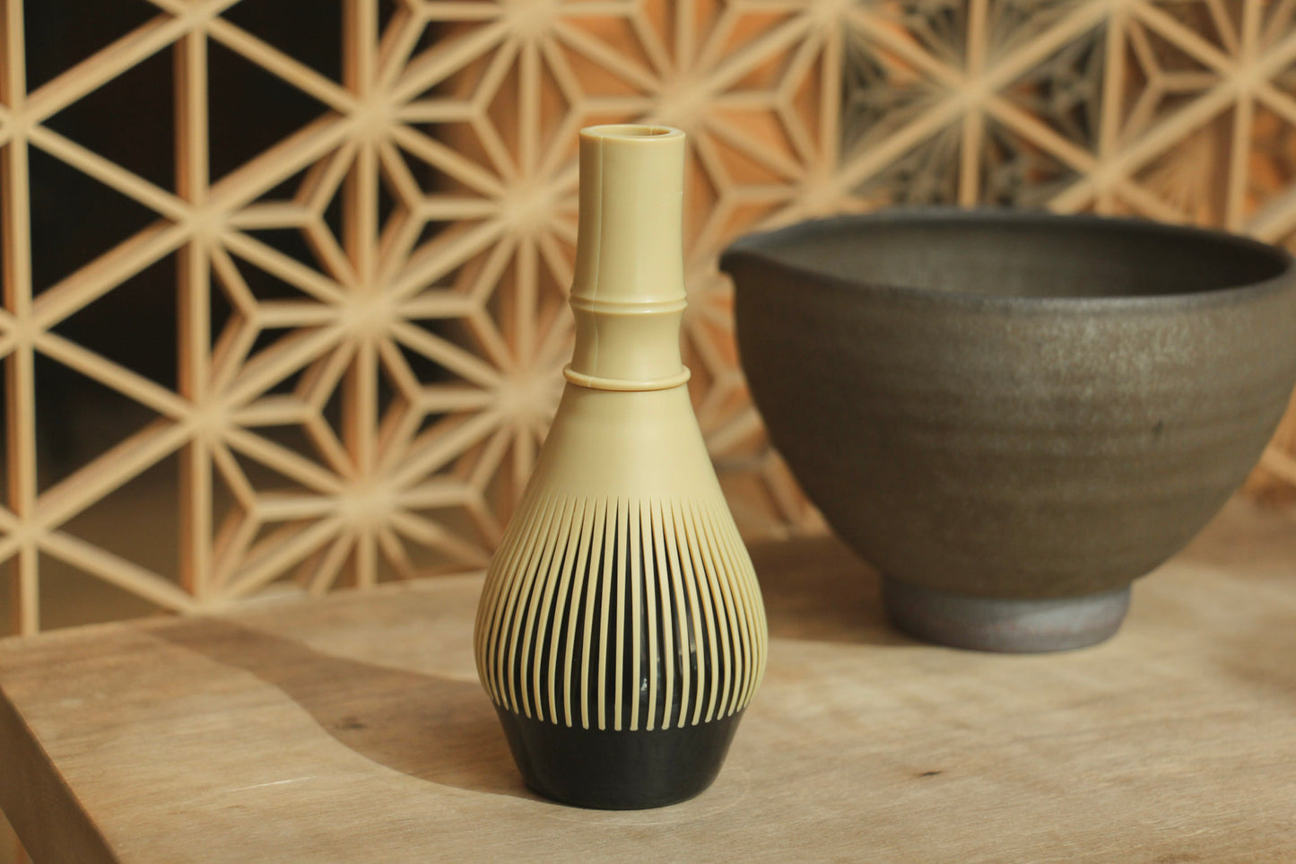 Resin Tea Whisk with Stand | 茶筅 Chasen