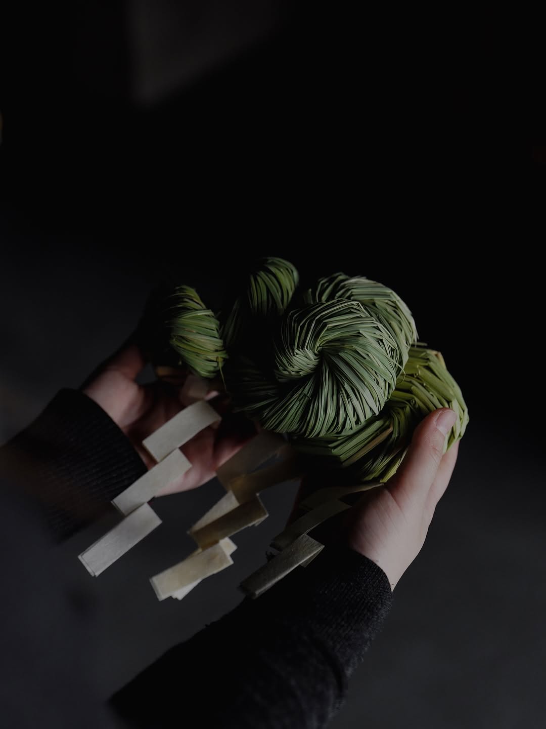 Thundercloud Shimenawa 正月 雷雲のしめ飾り