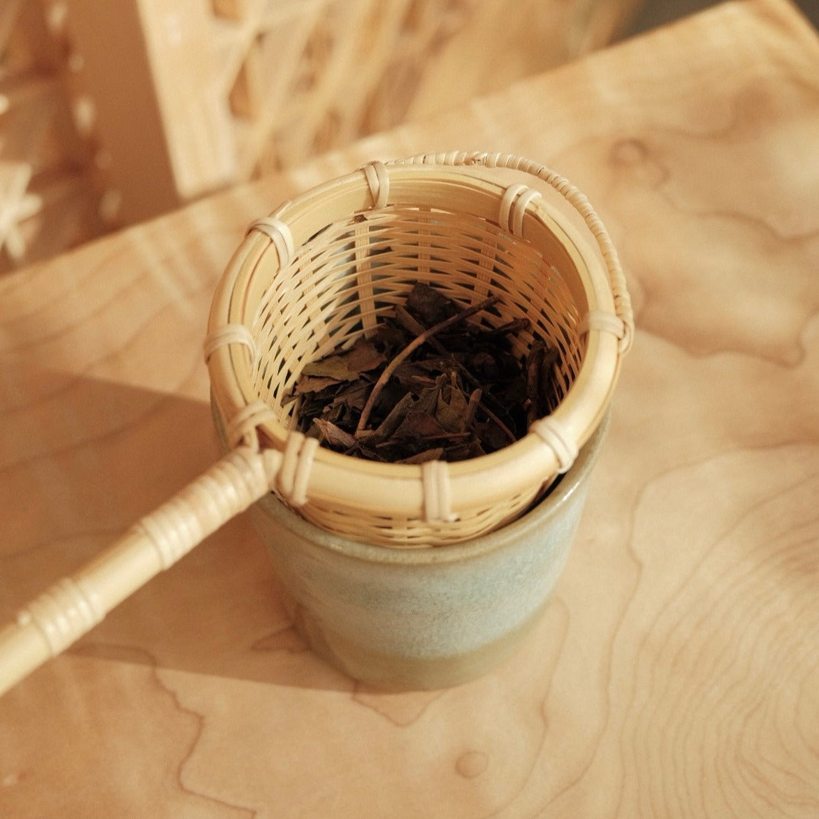 Bamboo Tea Strainer Kohchosai Kosuga japan native simplynative