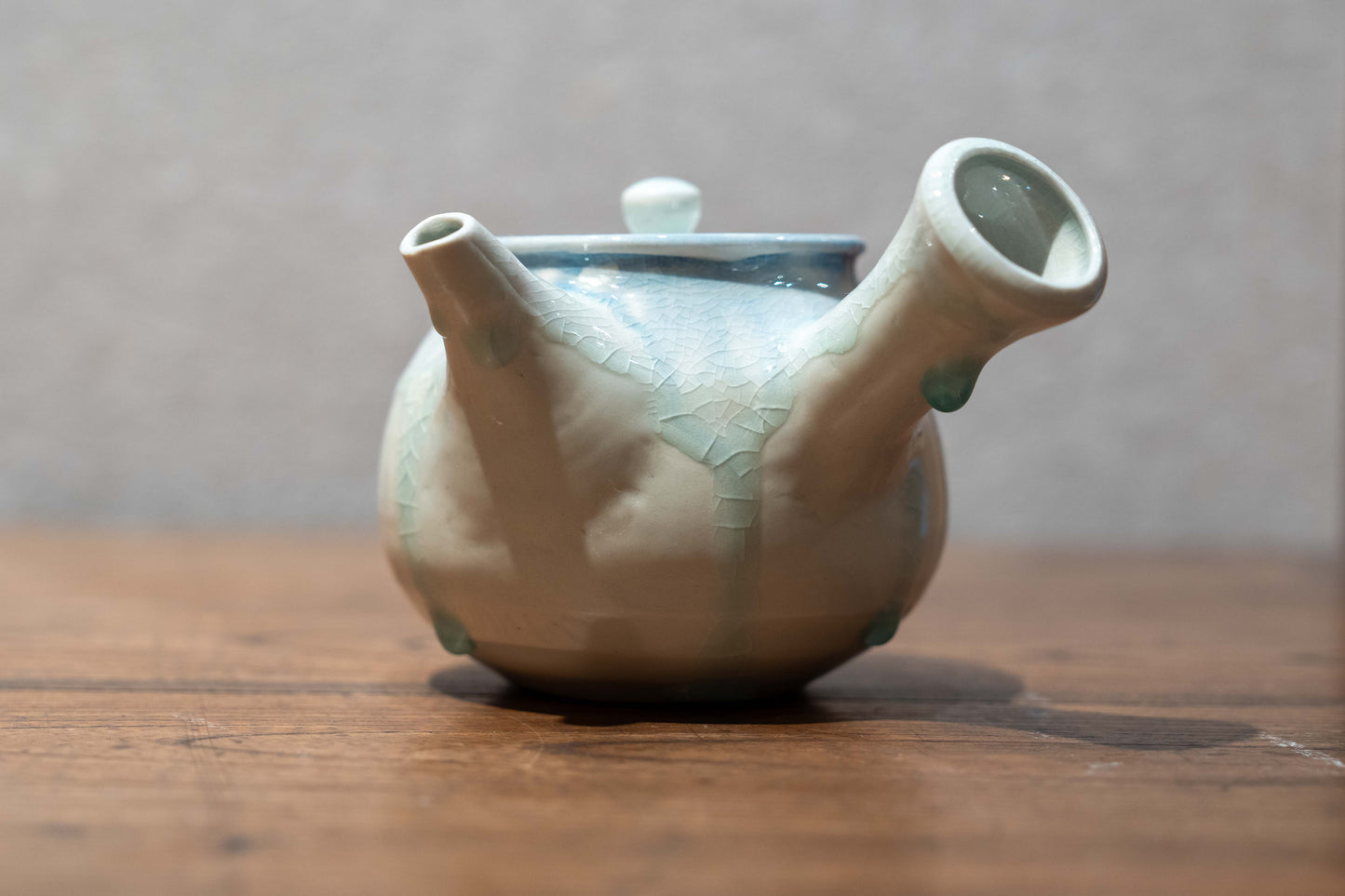 Blue Droplets Teapot & Teacup | Dainichi-gama Tea Japan Blue SimplyNative