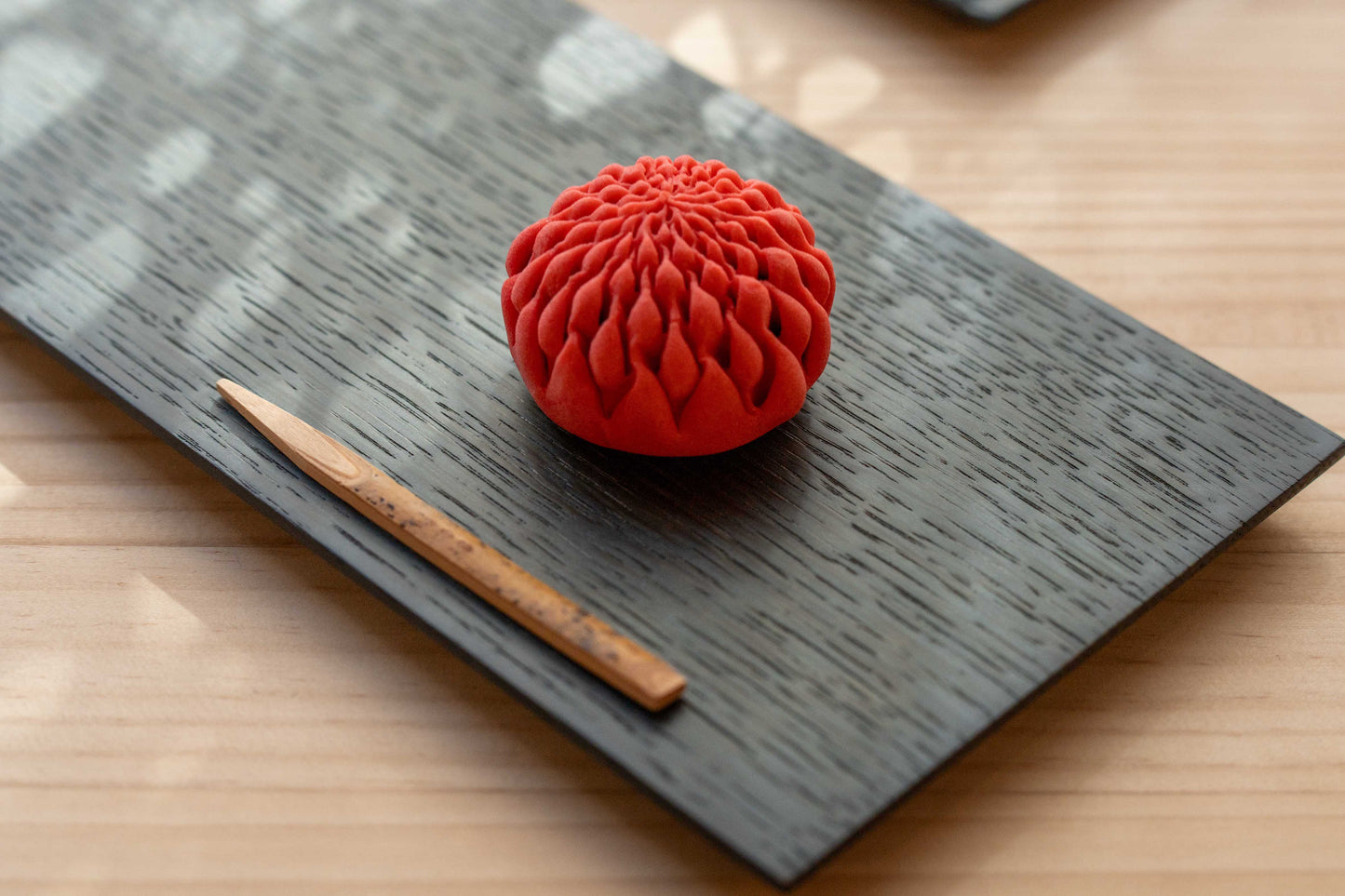 TSUKI-JIRI Wood Plate | MORI KOUGEI