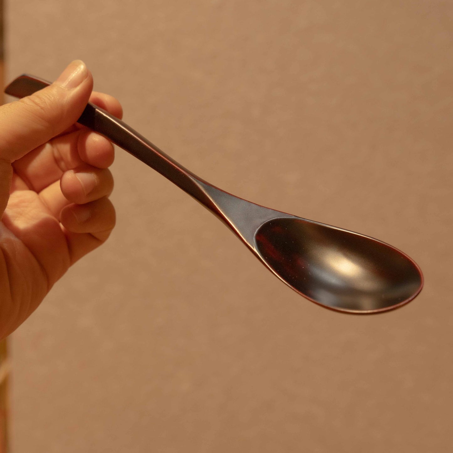 Japanese Natural Lacquer Spoon | Isuke Shoten