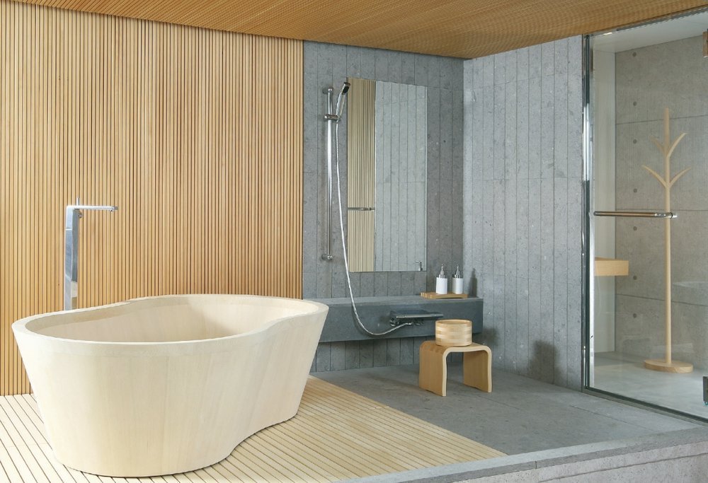 Hinoki Bathtub by Hinoki Soken