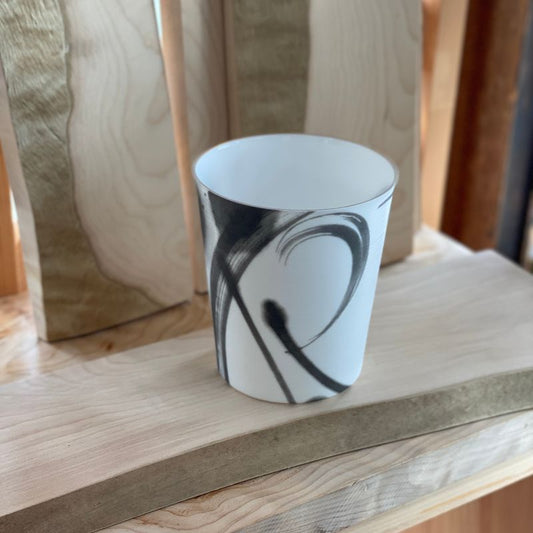 Eggshell Sho '書' Rocks Glass | Yamaheigama 'やま平窯' summer fall winter spring japan native simplynative