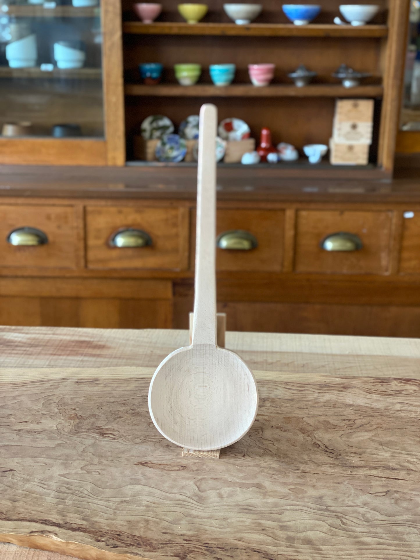 Hinoki Japanese Wooden Ladle