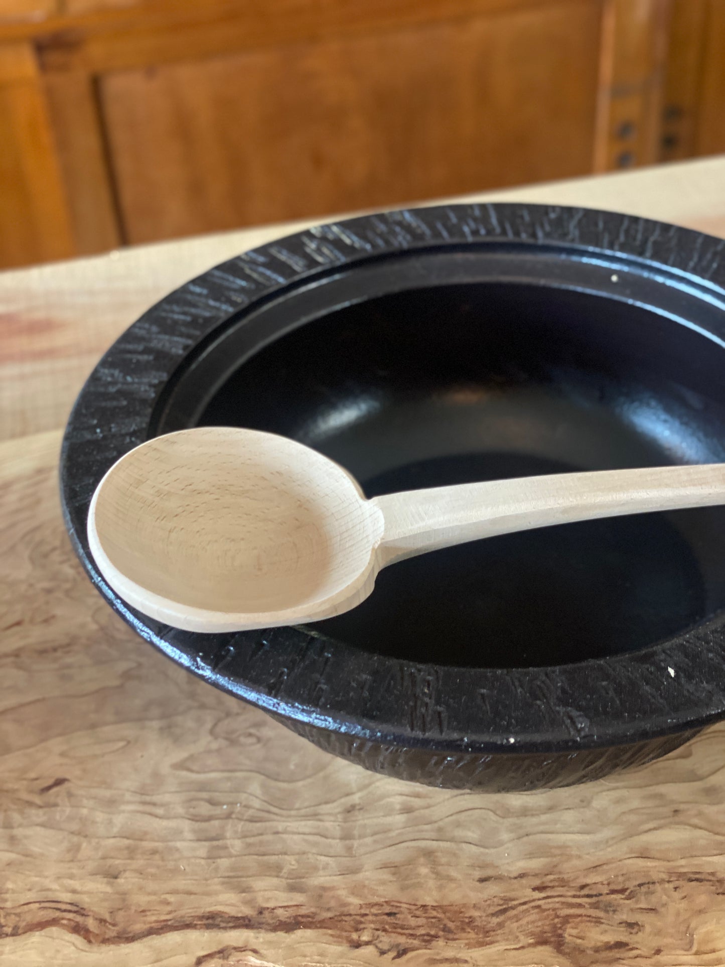 Hinoki Japanese Wooden Ladle