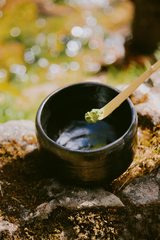 Kuro Raku Matcha Bowl | KUMAGAI