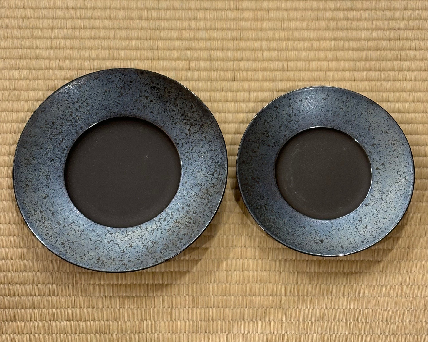 Bronze Bowl & Plate with Rim