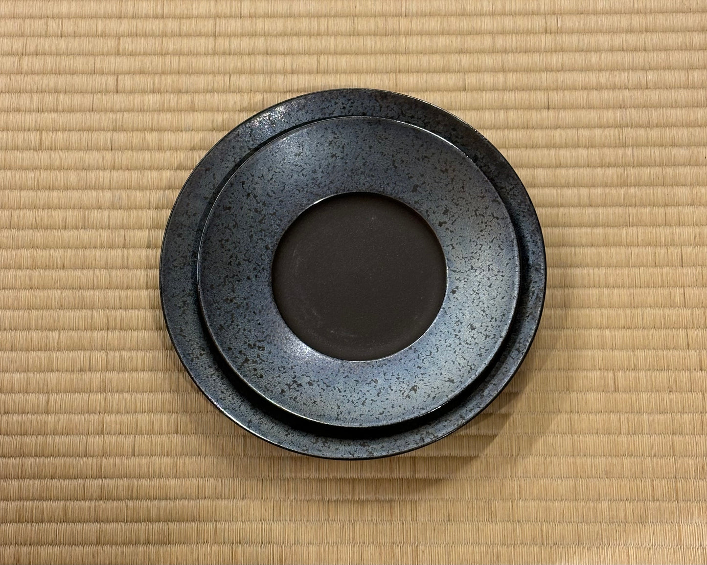 Bronze Bowl & Plate with Rim