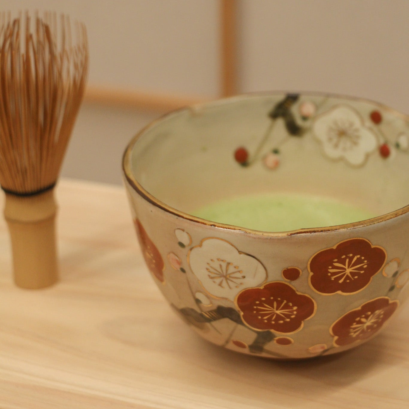 Kyo no Ume Matcha Bowl | Kumagai