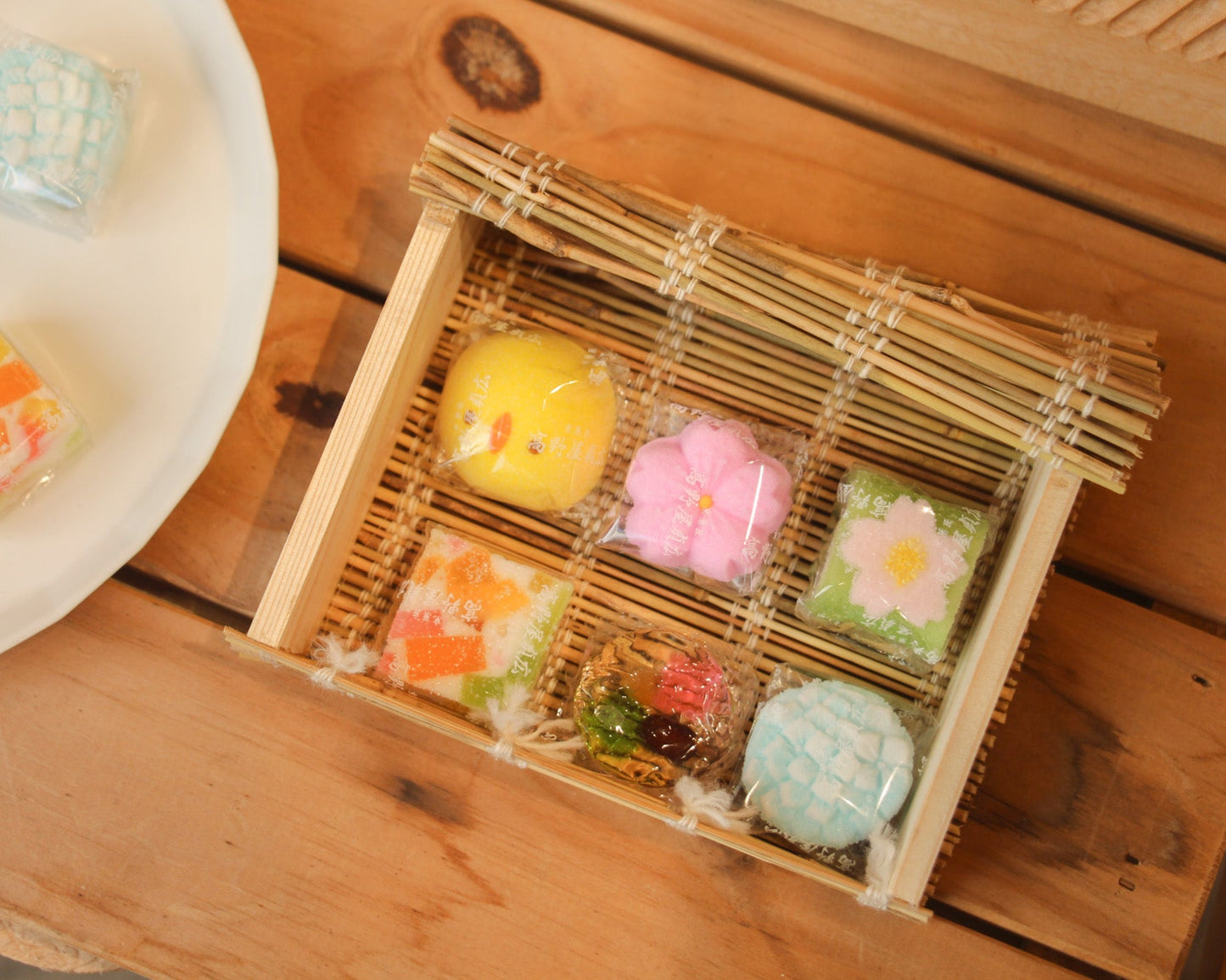【Limited Time Only!】Mixed Sugar Jelly Candy in Bamboo Box