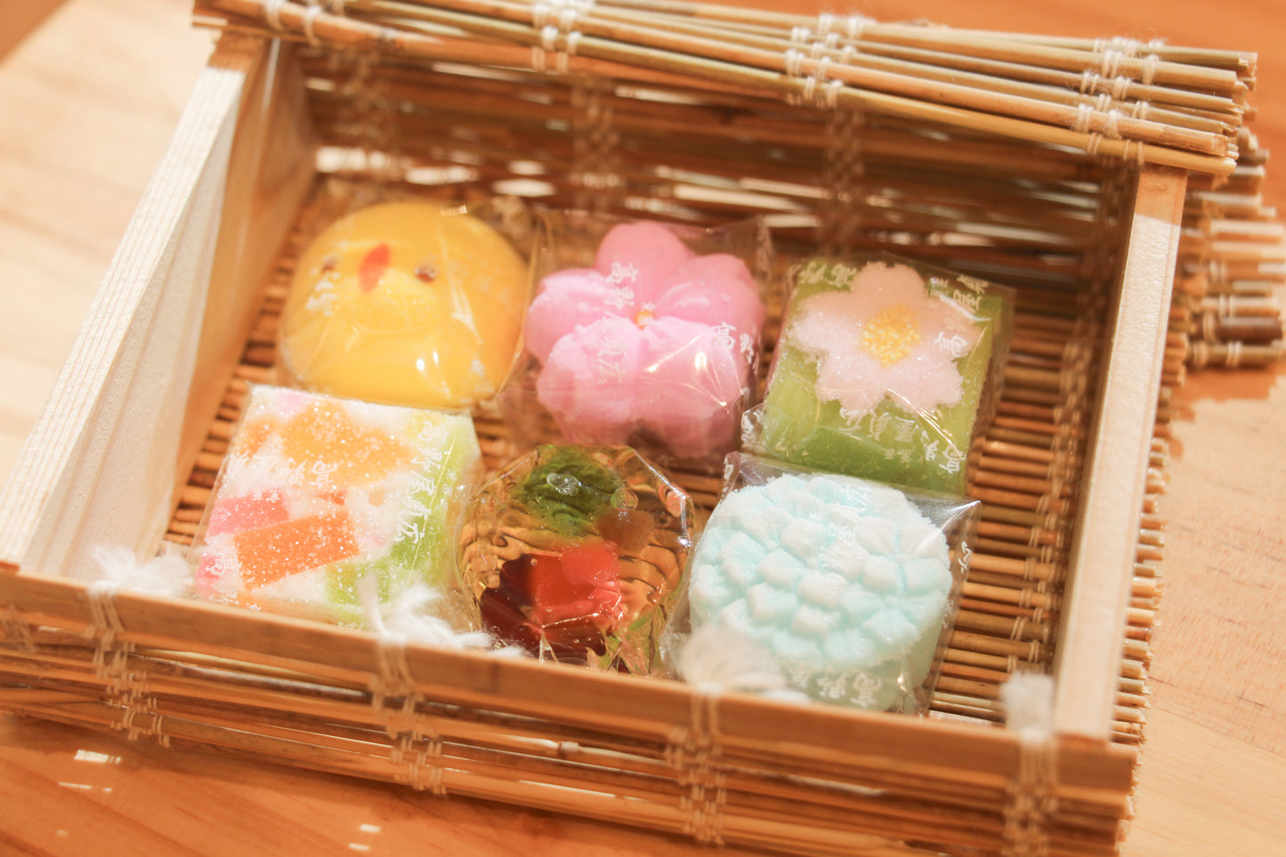 【Limited Time Only!】Mixed Sugar Jelly Candy in Bamboo Box
