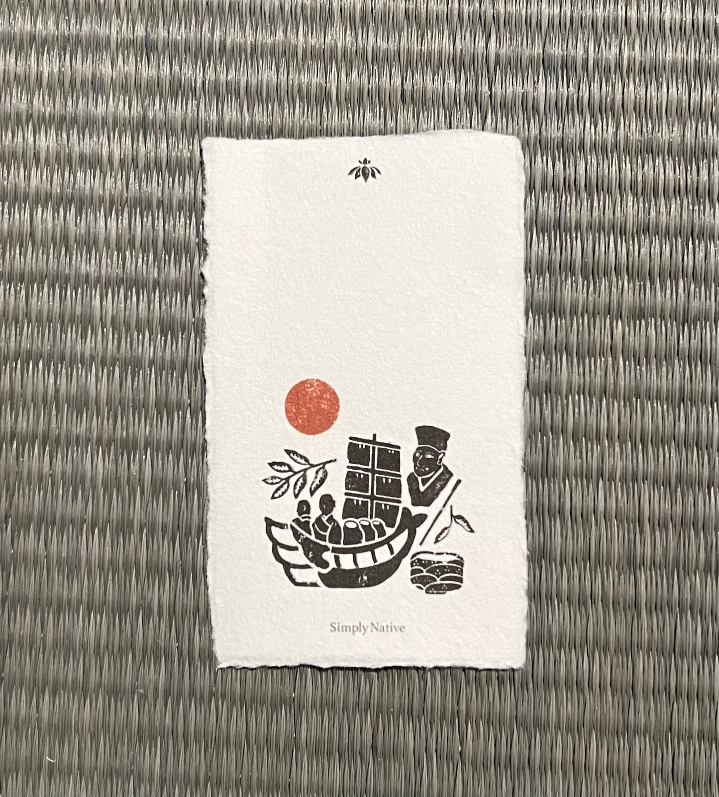 Washi Paper Greeting Card | Simply Native Original