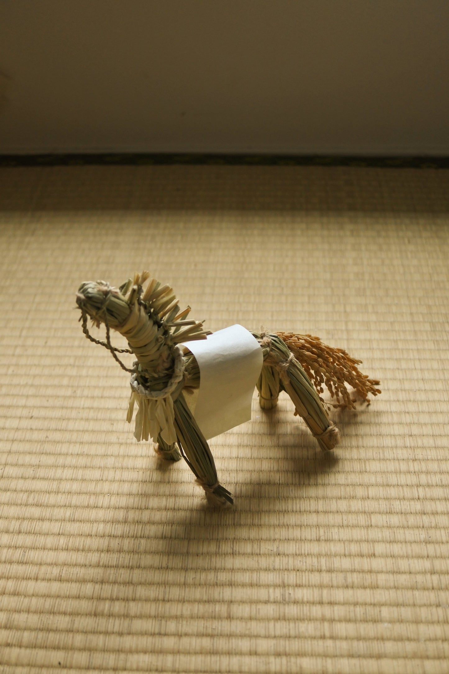 Year of Horse Straw decoration 正月午の藁飾り