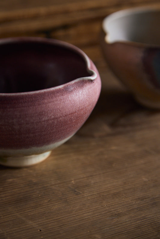 Seasonal Matcha Bowl with Pouring Spout