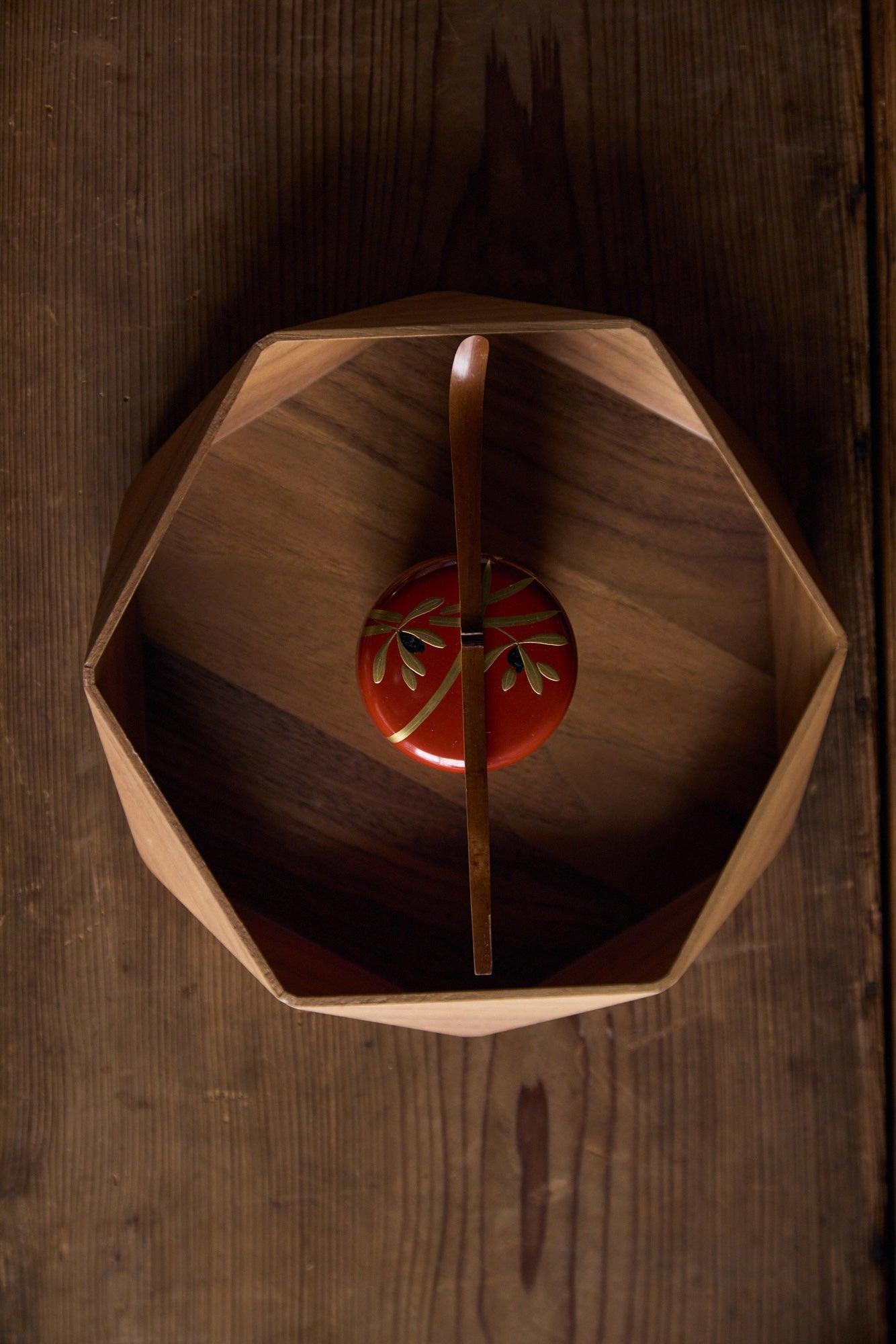 Premium Smoked Bamboo Matcha Chashaku Spoon/Scoop