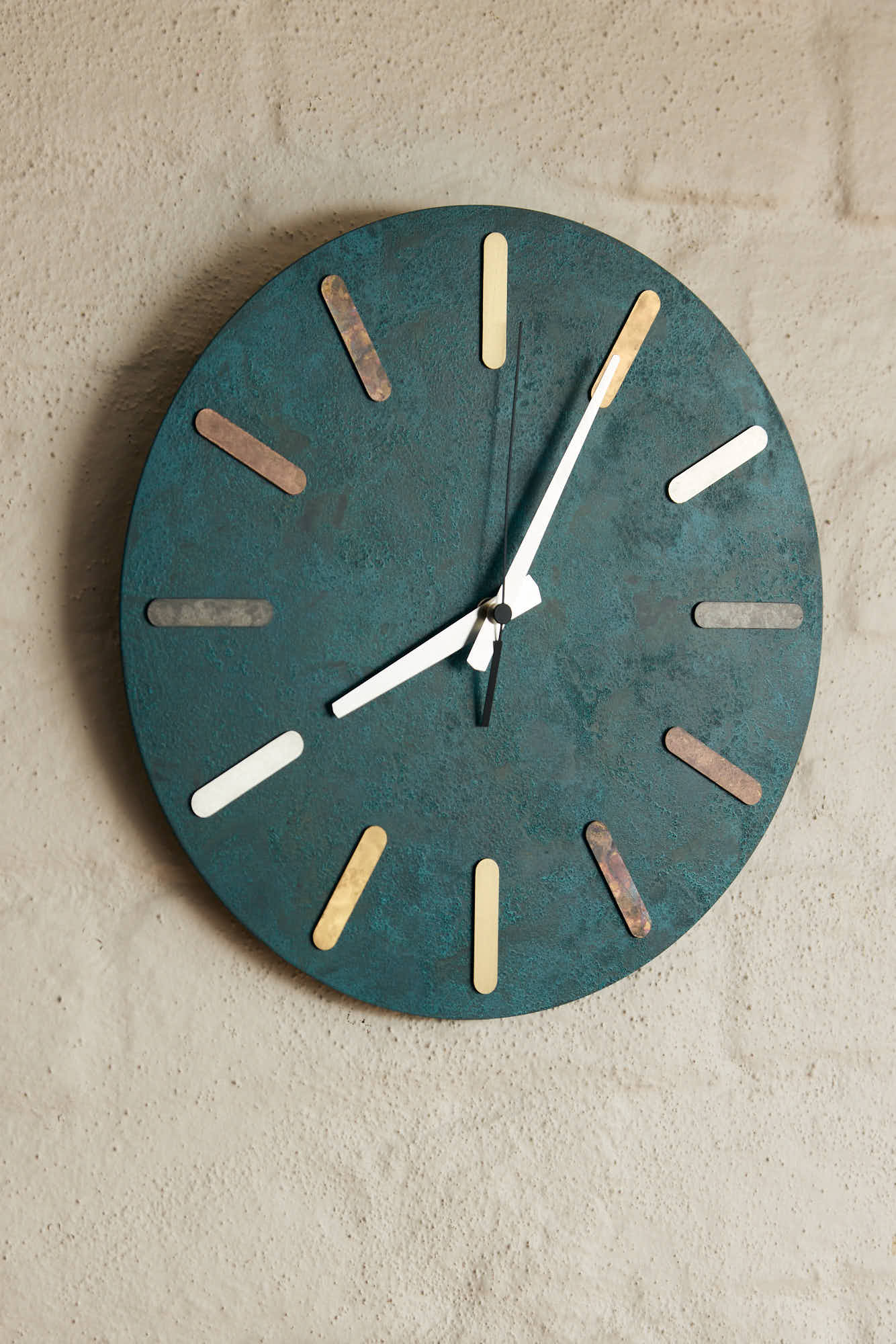 Colourful Times Clock