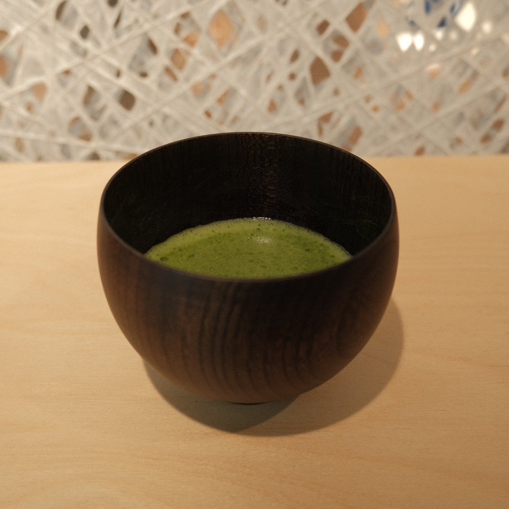 TSUMUGI Wooden Matcha Bowl  | BY: Gato Mikio