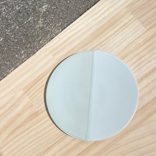 White Moon Plate | Rokubei-Gama