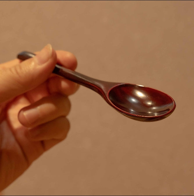 Japanese Natural Lacquer Spoon | Isuke Shoten
