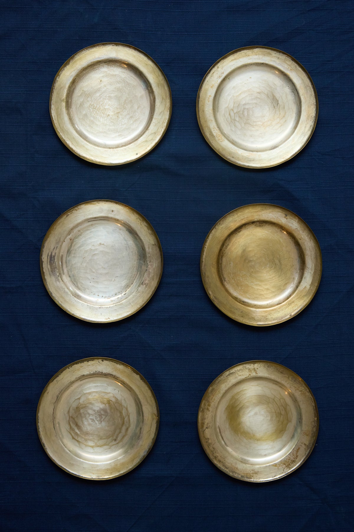 Antique Lacquered Copper Plates 銅皿