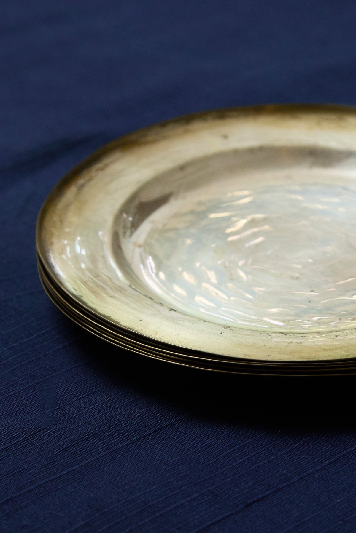 Antique Lacquered Copper Plates 銅皿