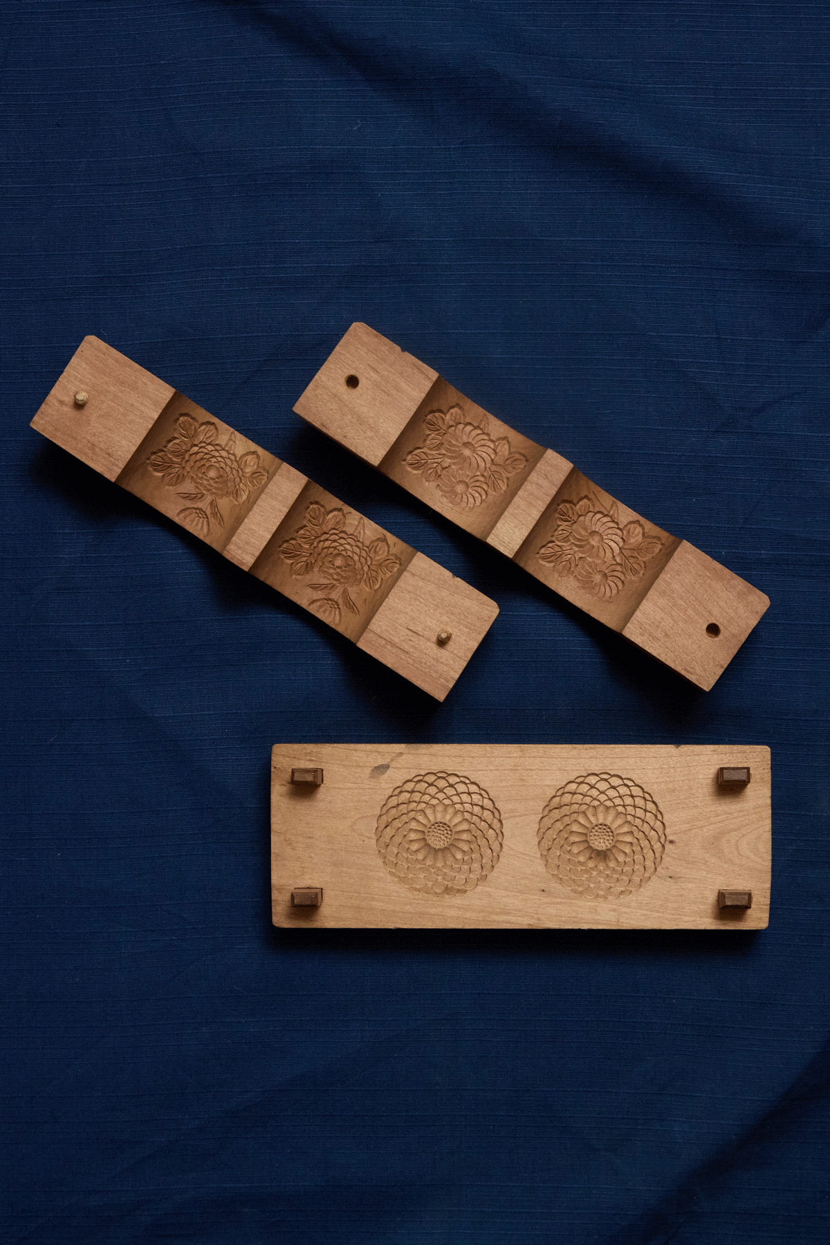 Antique Wagashi Mould Assortment