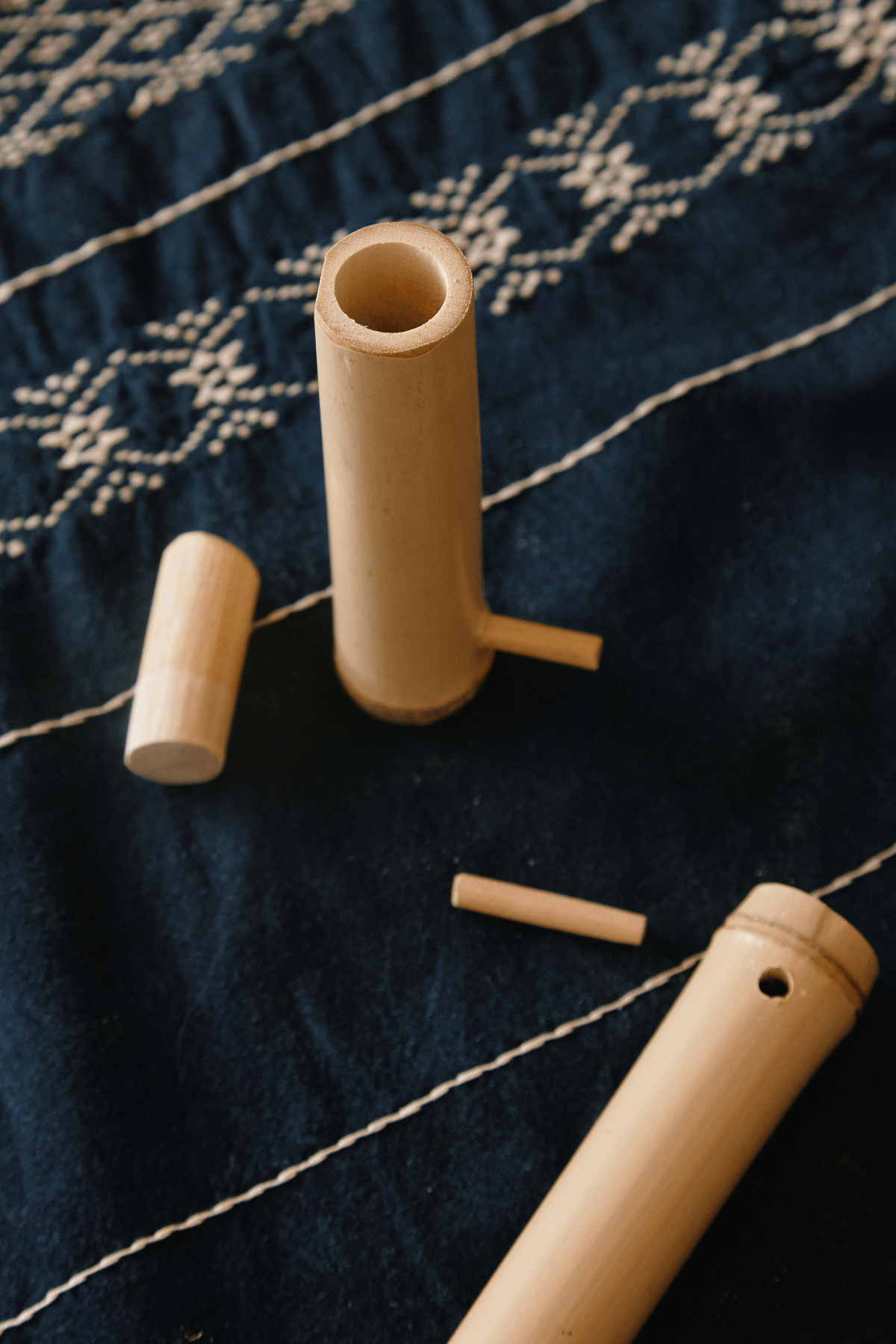 Bamboo Condiment Container 竹薬味入れ