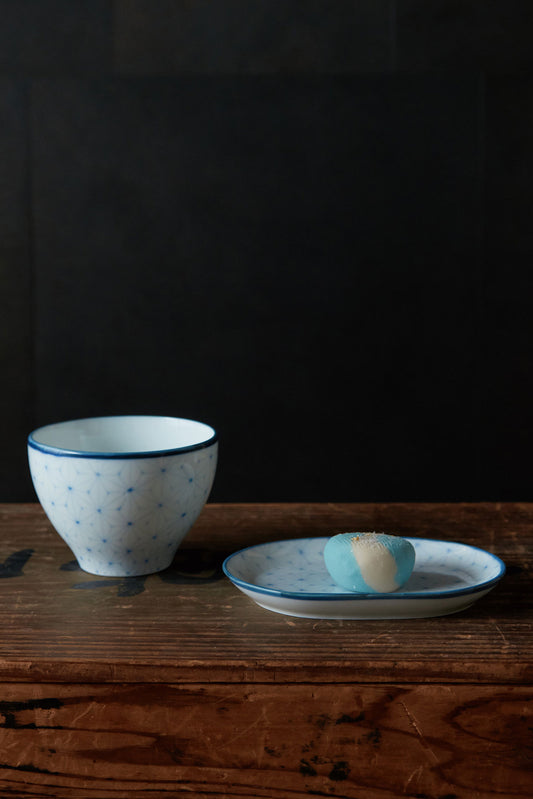 Arita Yaki Baguette Plate & Soup Cup Set