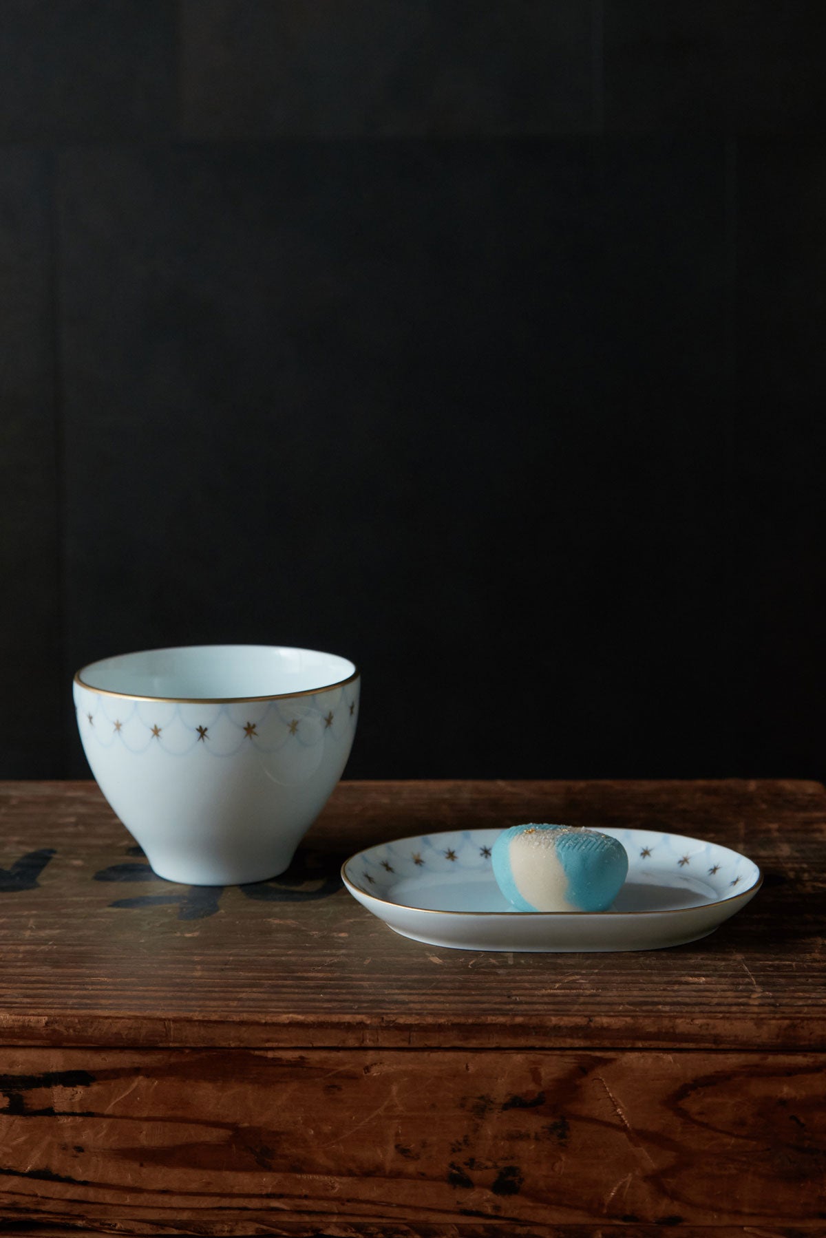 Arita Yaki Baguette Plate & Soup Cup Set