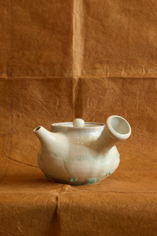 Blue Droplets Tea pot / Tea cup | Dainichi-gama