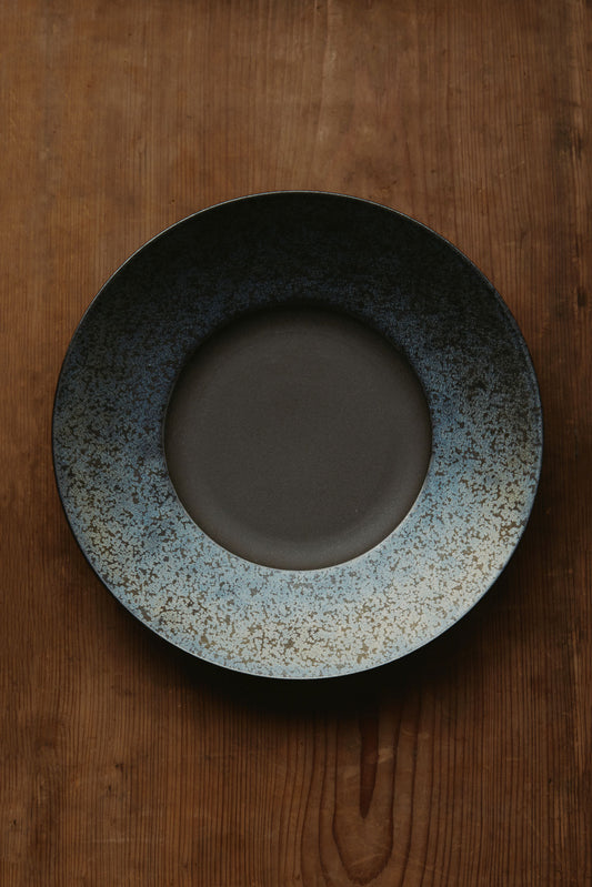 Bronze Bowl & Plate with Rim