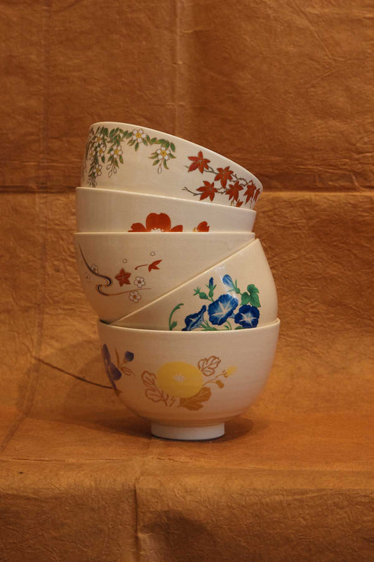 Hand Painted Matcha Bowl