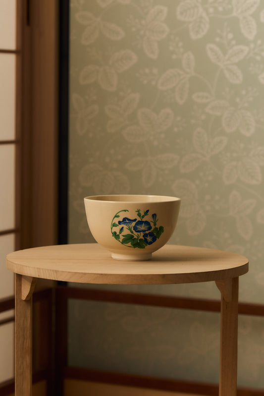 Antique Hand Painted Matcha Bowl