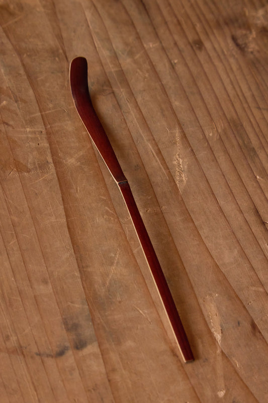 Premium Smoked Bamboo Matcha Chashaku Spoon/Scoop
