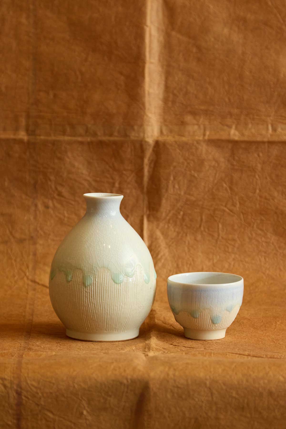 Sake Bottle & Cup