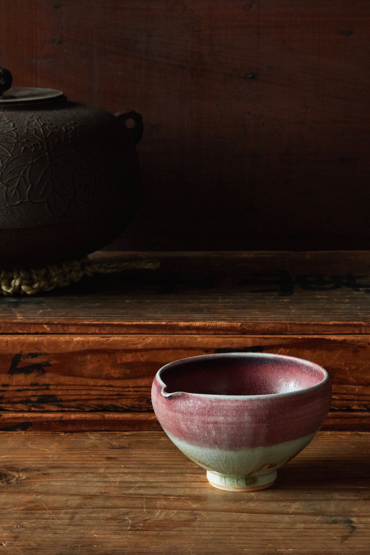 Seasonal Matcha Bowl with Pouring Spout