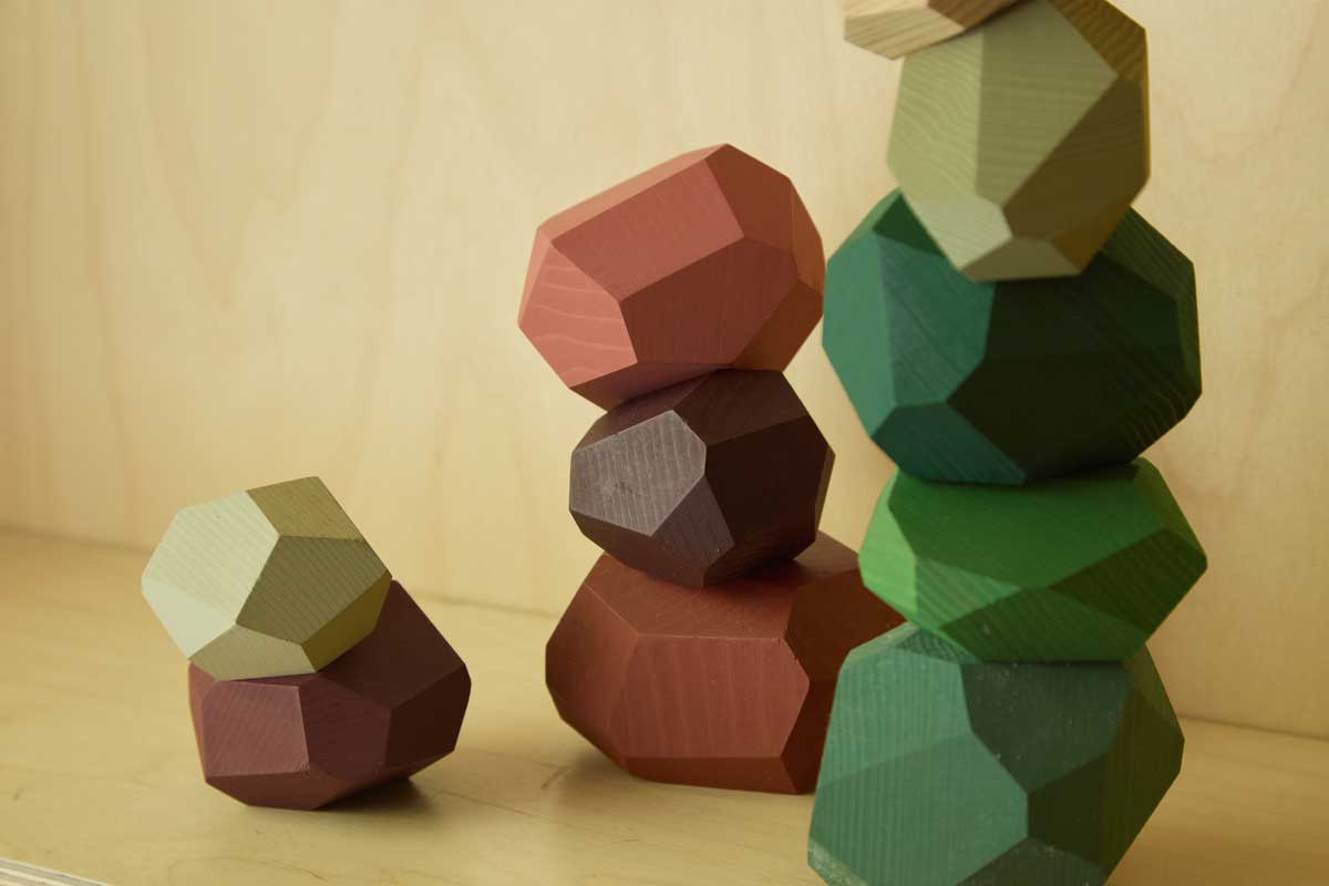 Tumi-isi Balancing Wooden Blocks